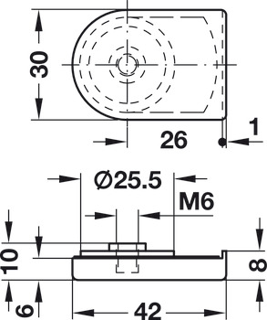 Symo3000 Trim Cap+Close Plate MNP - view 3