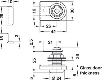 Symo3000 Gls Dr Lever Lockcase A PNP - view 5