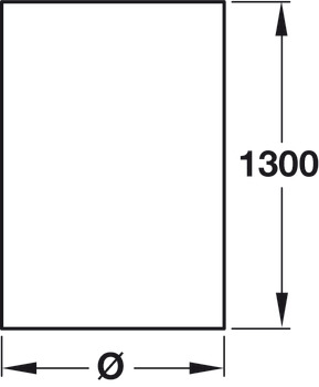 Steel Tube CTL D60x1300mm Polished Chrome Plt - view 4