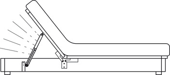 Telescopic Ratchet Fitting 10 Adjusting Positions Silver finish - view 3