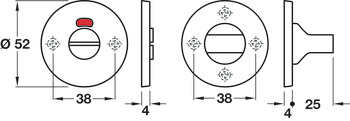 WC Release Set D52mm 316 SSS - view 2