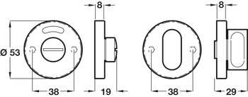 WC Release Set D53mm SSS - view 2
