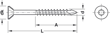 Spax Screw, Countersunk Head, T-Star, Fully Threaded, 4.5 x 30 mm - view 2