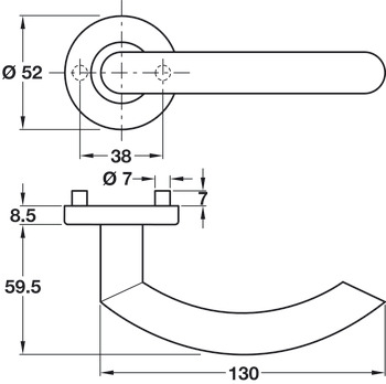 Startec Champ Lever Hdls/Rose 304 SSS - view 3