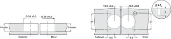 90D Kimana Flap Hinge Set SNP - view 4