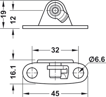 MaxiUp Mnt Bracket Qck Varianta Wd/Aluminium SNP - view 4