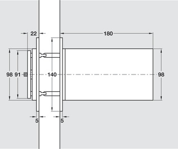 Perko Powermatic Hydraulic Dr Closer SC - view 5