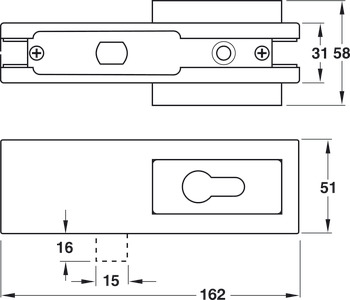 Startec PatchFit Crn Lock w Pro Cyl MSS - view 4