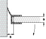 Edge Wipe 135D 6-8mm 2010mm Trans PVC - view 2