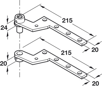 Geze Single Action Top Centre ZP - view 2