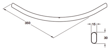 WithRobe Rail 90D 825x825mm SCP - view 4