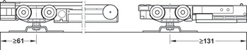 Fitting Set for Sliding Interior Doors Slido D-Line11 Top hung system Slido D-Line11 80-P with soft close on one side - view 4