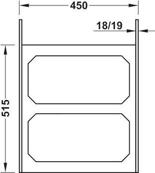 VS Envi Space XX Pro Bin 450 70L Lva - view 3