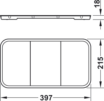 One2Five+Seven Lid 25+35+42L Lt Grey - view 5