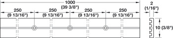 Loox 2196 Cool.Bar 1.0m 12/24V Aluminium Silver - view 3