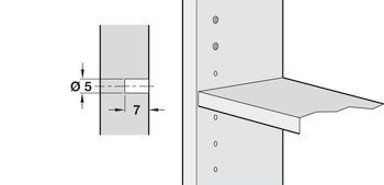 Niko Cover Cap D5mm Phillips Steel NP - view 3