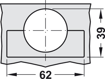 Tiomos Tipmatic 95D Hinge Clk wo SC Hos - view 5