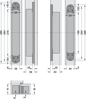 Tectus TE645 3D 180D Hinge PN - view 5