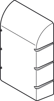 Ironfix Wall Mnt Iron Board Hood - view 3