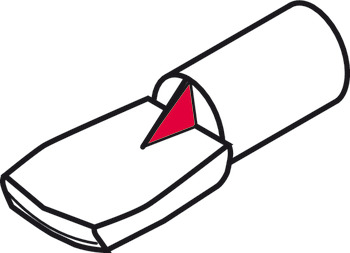 Shelf Support D5mm Plug Steel BP - view 3