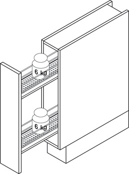 VS SUB Slim 150mm PO 90D 2-Tier Lva - view 5