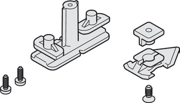 Mounting Profile for Sliding Interior Doors Hawa-Junior 80 Top hung system Length 2500 mm - view 2