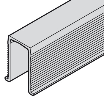 Guide Track for Sliding Interior Doors Slido D-Line11 Top hung system Length 2000 mm