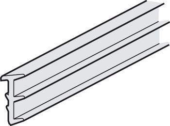 Sealing Profile for Sliding Glass Interiors Doors Hawa-Porta 100 GWF Top hung system Length 20 m