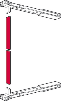 Connecting Bar Length 2500 mm For use with 407.32.906 & 407.32.907 Length 2500 mm - view 2