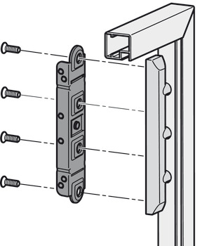 Adapter for Free Flap 1.7 Zinc alloy Nickel plated - view 5