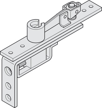 Top Centre Double Action for Floor Springs Mild Steel Geze Adjustable Heavy duty lateral adjustment 30-50 mm - view 5