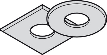 Bezel Recess Mounting for Loox LED 2090 Anthracite square - view 3