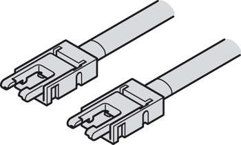 Interconnecting Lead for 8 mm Loox5 LED Multi-White Strip Lights 3.5 A 20 AWG Length 50 mm - view 3