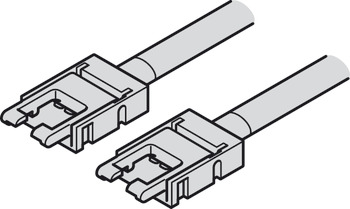Interconnecting Lead for 10 mm Loox5 LED RGB Strip Lights 3.5 A 20 AWG Length 50 mm - view 3