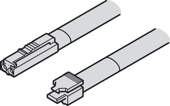 Connecting Lead for Loox5 24 V Modular Lights and Other Consumers With snap-in connector Length 2000 mm 24 V - view 2