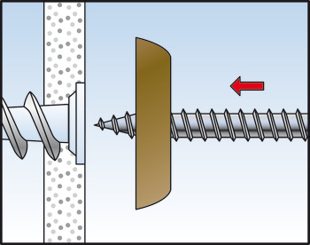 Plasterboard Dowel Fischer GKM Length 31 mm min. drill depth 35 mm for screw size Ø 4-5 mm - view 3