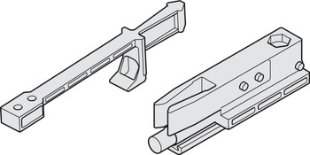 Shock Absorber for Sliding Interior Doors Slido D-Line11 Top hung system For door weight 120 kg