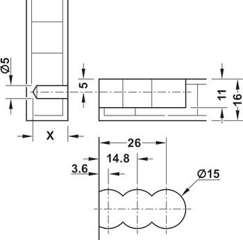 Lamello Cabineo 8 Cab Con Wht 500 - view 5