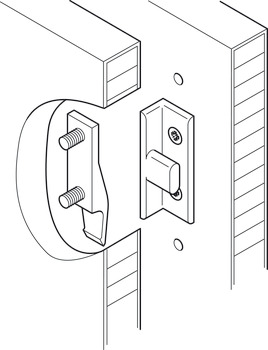 Angled Component Black Makrolon AD 15 Keku For screw fixing to substructures Mounting with hospa screws - view 4