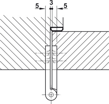 Parliament Hinge 102x152mm Brass SC - view 3