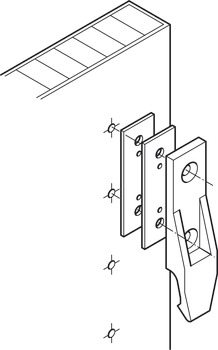 Spacer Plate w Var for 26249356/357 Black - view 4