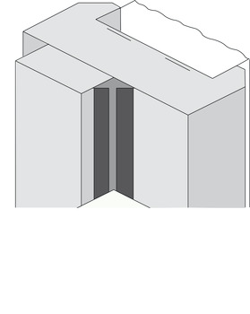 Raven Delta Seal 12mm PVC Door Set Sgl - view 3