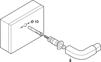 Fixing Bolts Programma Cap Range PBA For fixing grab rails into plasterboard or brick walls For brick walls