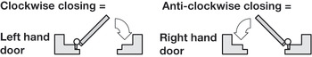 Facility Door Set Unhanded For 20-44 mm door thickness Satin anodised aluminium finish - view 4
