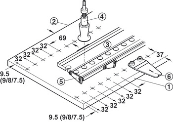 Ixconnect Drill Jig Variantool-N 1167mm - view 5