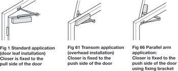 Door Closer Overhead Cast Aluminium Body Geze TS 1500 Silver - view 3