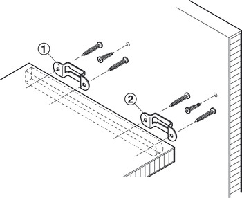 Modular Plate Push Fit 58x13mm Steel Burn - view 5