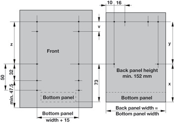 NP Del Adaptor Railing 1100mm Met - view 4