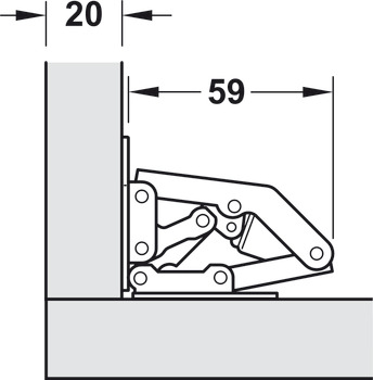 90D Spacer Plate 2.0mm Plastic White - view 4