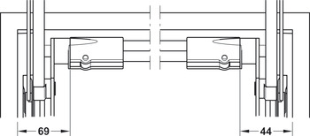 Free Up E/Free Swing E Cross Bar 600mm - view 4